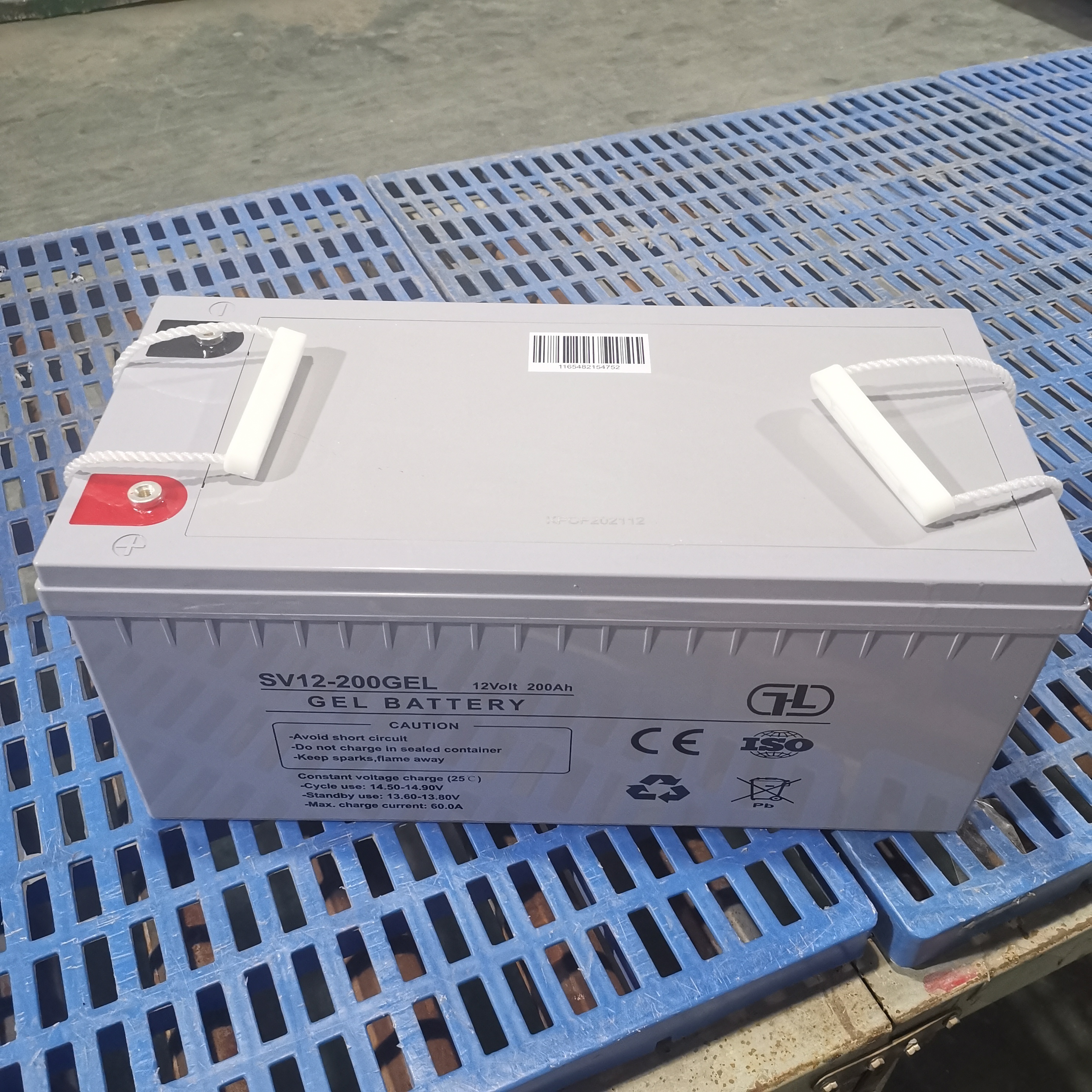 Batería de gel de ciclo profundo