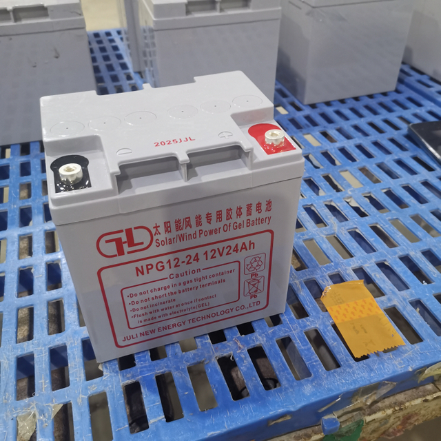 Batería de almacenamiento de energía solar de plomo ácido Batería de almacenamiento de energía de sistema pequeño sistema de sistemas 12 V24AH seguro y estable