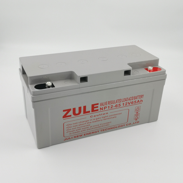 La capacidad total 12V65Ah sube la batería solar de la batería