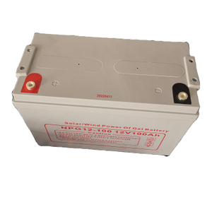 Batería de energía solar de la batería del gel del AGM de las baterías recargables 12v100ah del nuevo producto de China