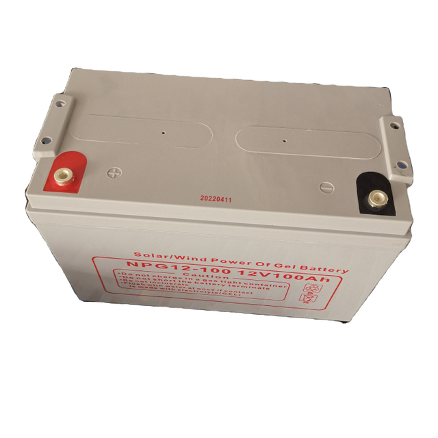 Batería de energía solar de la batería del gel del AGM de las baterías recargables 12v100ah del nuevo producto de China
