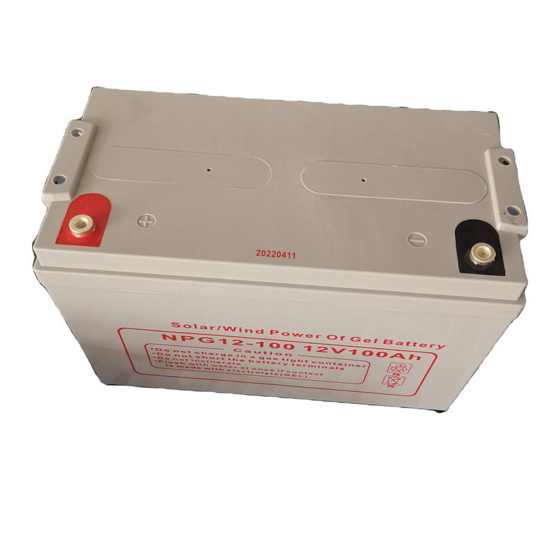 Batería de energía solar de la batería del gel del AGM de las baterías recargables 12v100ah del nuevo producto de China