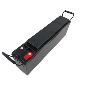 Las baterías recargables de la batería de plomo del precio bajo 12V75Ah de China afrontan la batería terminal