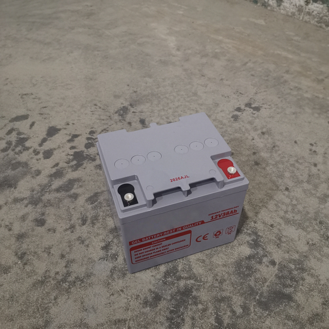 Batería de 12 V 38 AH | Ideal para sistemas solares pequeños e iluminación doméstica fuera de la red