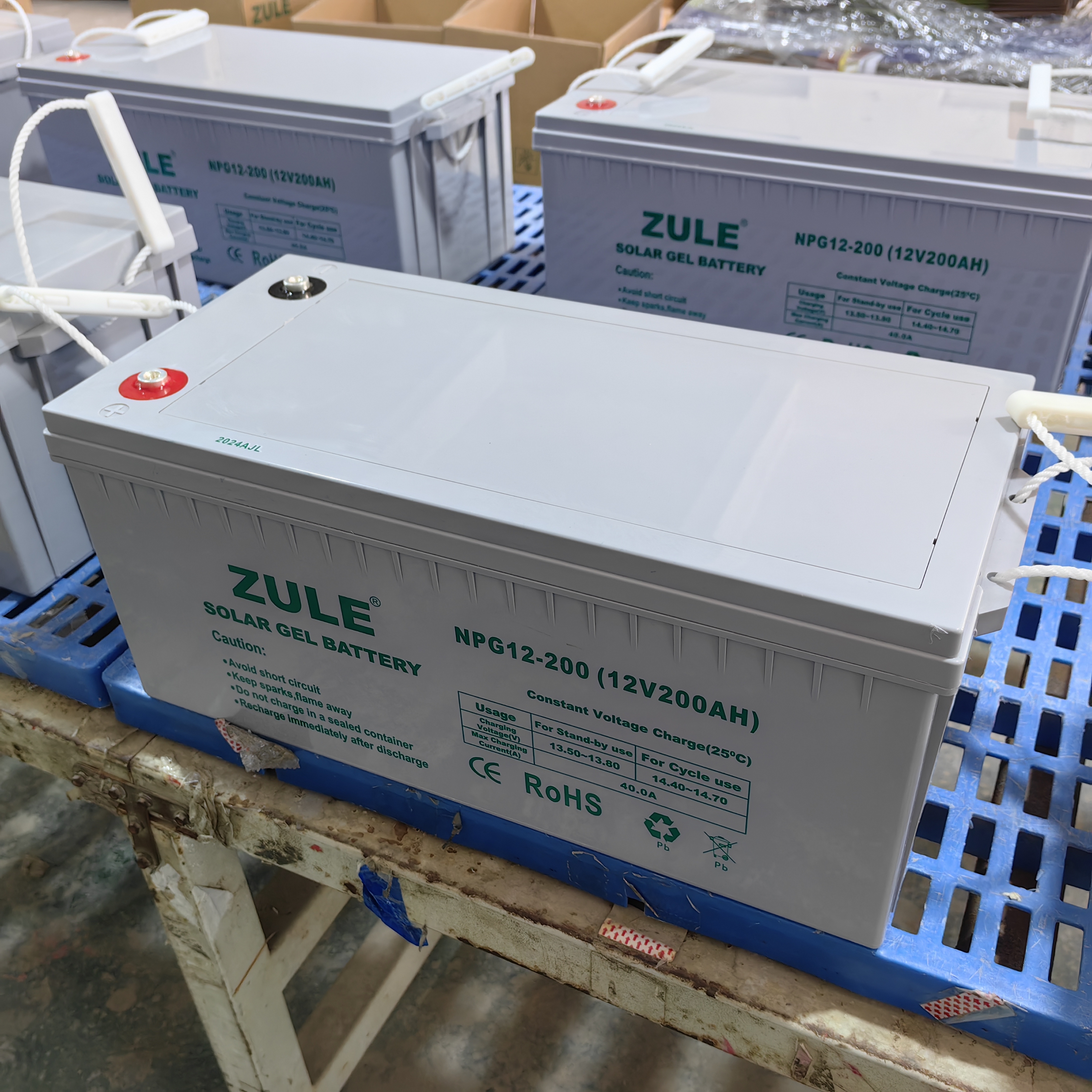batería de gel