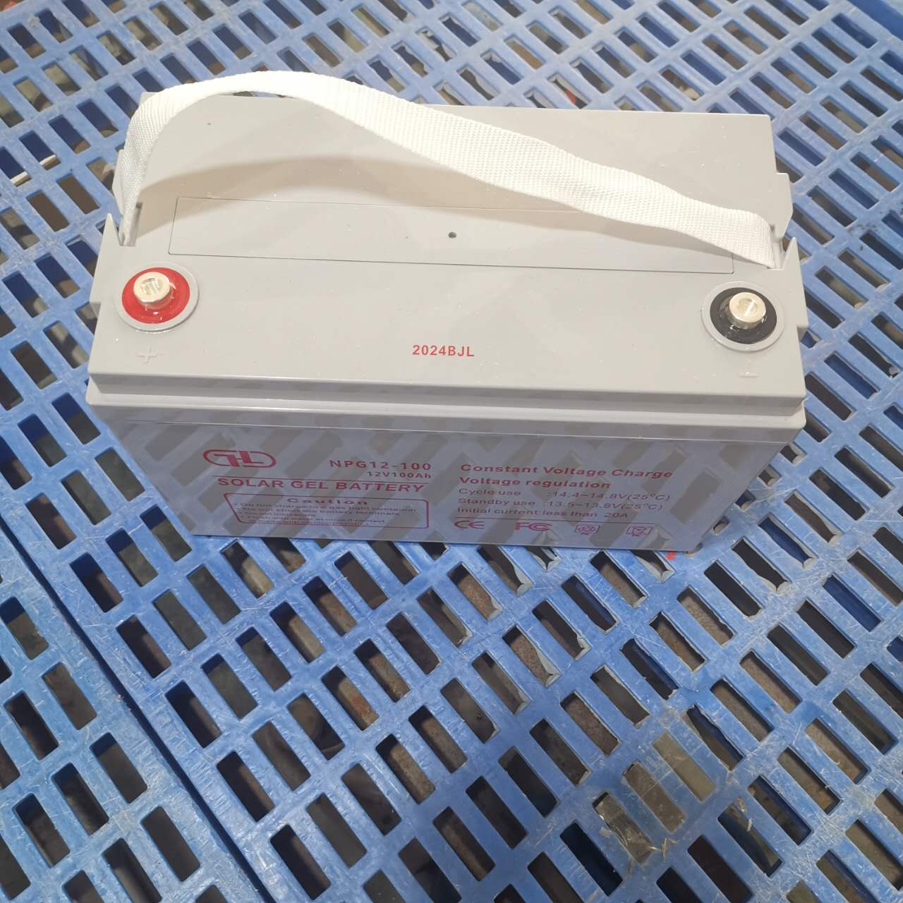 Batería solar recargable solar del gel de la batería 12v100ah de Vrla del funcionamiento excelente de la seguridad
