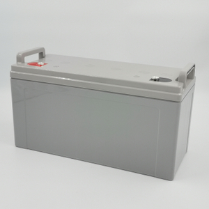 Batería de gel de energía solar de 12 voltios y 120 Ah: batería recargable de larga duración para inversores solares, caravanas y configuraciones domésticas fuera de la red