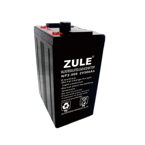 Calidad garantizada 2V500Ah ups batería agm batería batterie solaire