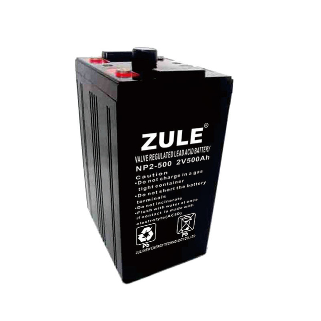 Calidad garantizada 2V500Ah ups batería agm batería batterie solaire