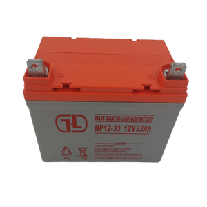 China fabricó la batería durable 12V33Ah ups de las baterías recargables 24v