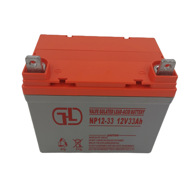 China fabricó la batería durable 12V33Ah ups de las baterías recargables 24v