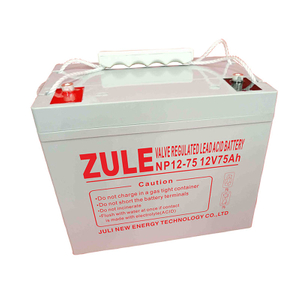 Fabricantes que venden 12v75ah Ups Battery Agm Battery Solar System