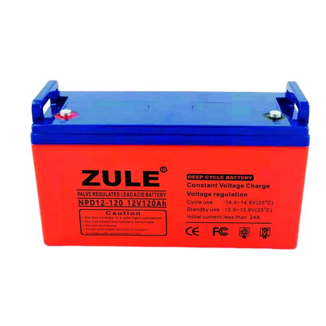 Baterías de encargo del gel de la batería del solax de la batería del hogar 12V120Ah de la producción de la fábrica para la Sistema Solar