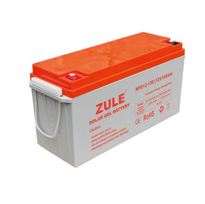 Baterías de ciclo profundo de gel solar de excelente rendimiento 12V150Ah para almacenamiento en el hogar