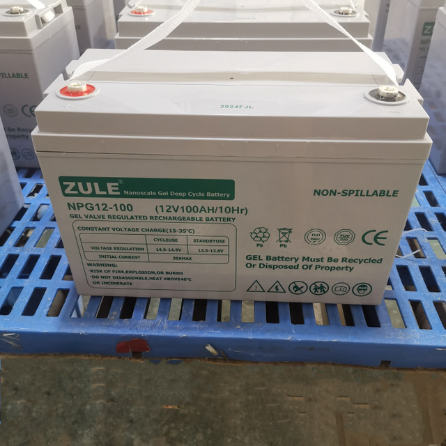 Baterías de gel de plomo-ácido directas de fábrica de alta calidad y alta eficiencia 12v100AH ​​Sistema solar de energía para el hogar