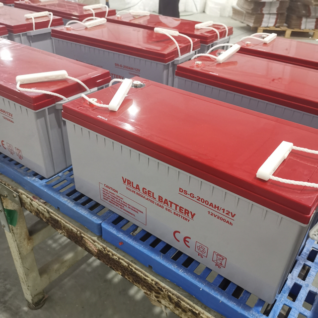 Uso de plomo-ácido de alta calidad de la electricidad del hogar de las baterías 12v200AH del gel sin necesidad de mantenimiento