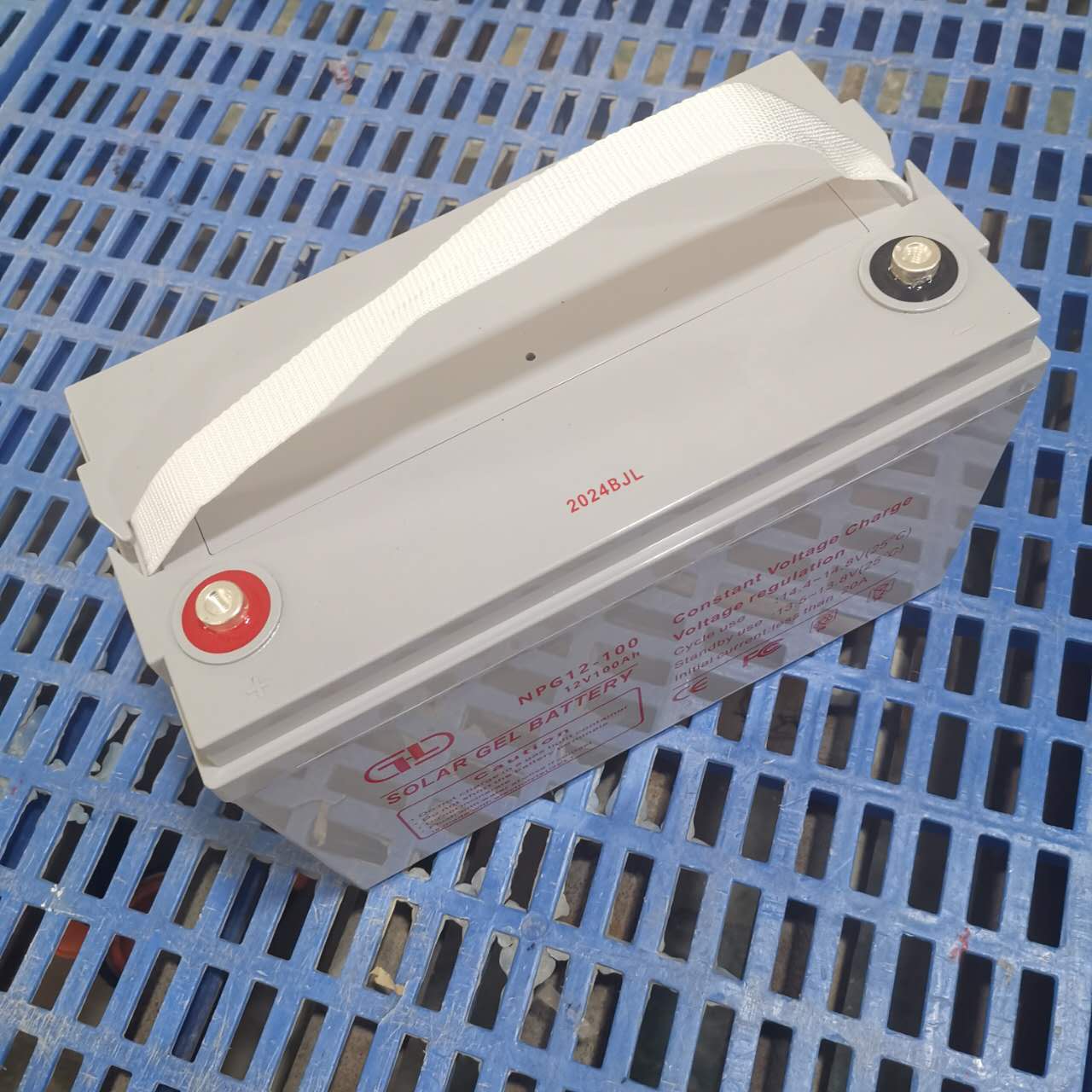 Batería solar recargable solar del gel de la batería 12v100ah de Vrla del funcionamiento excelente de la seguridad