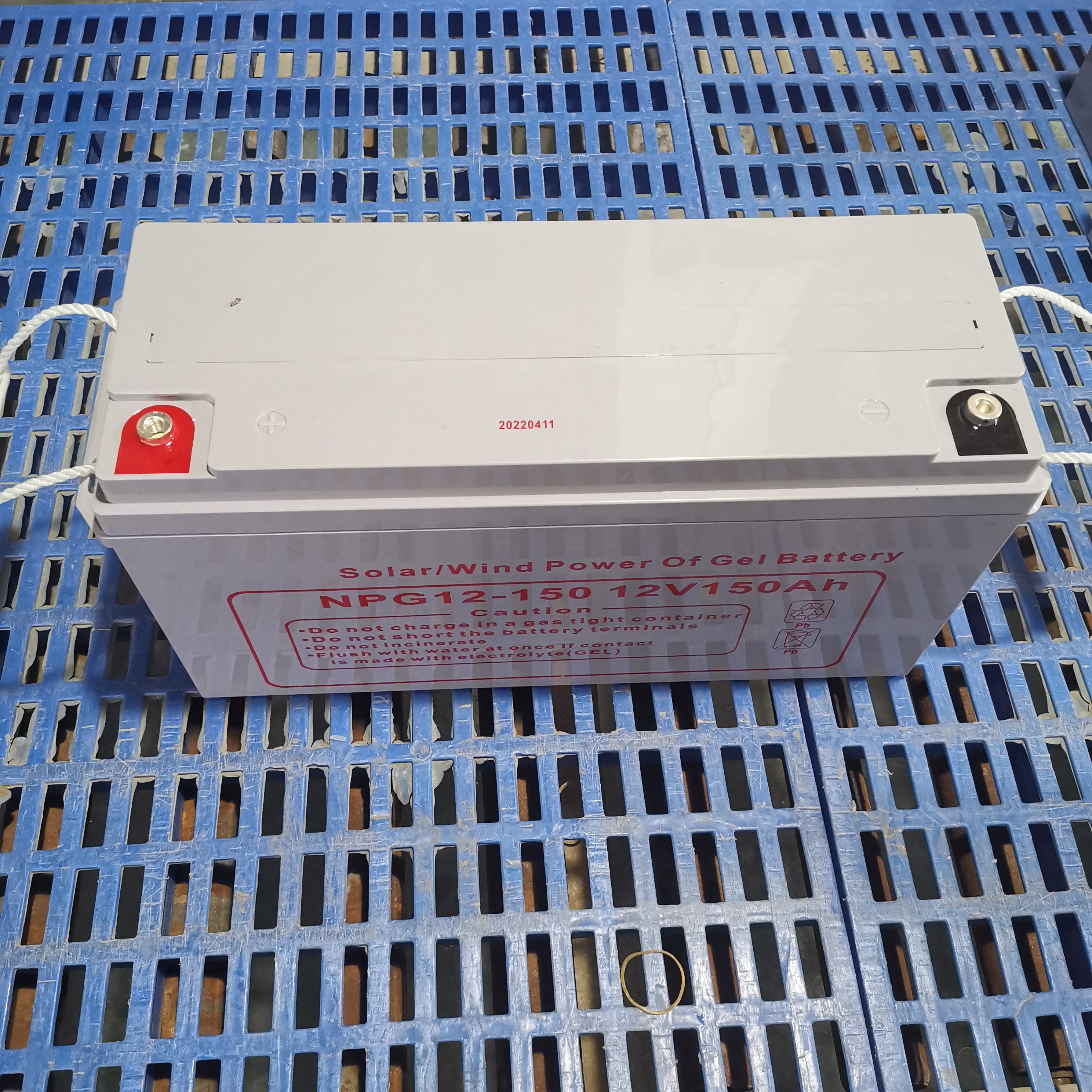 Batería al aire libre de la batería del panel solar de la batería del gel 12V150Ah de la fábrica al por mayor