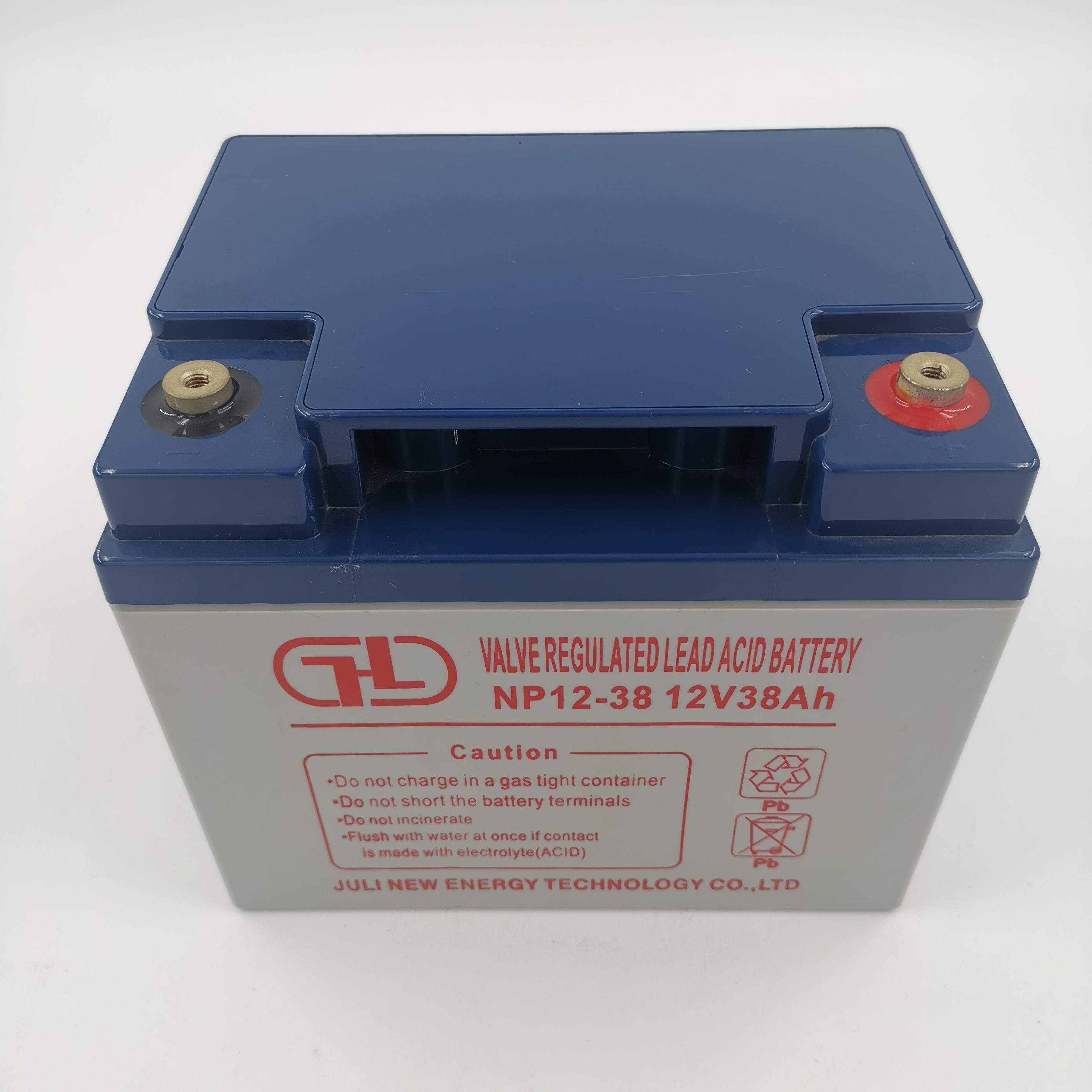 Precio barato, buena calidad, batería de plomo sellada 12V38Ah con respaldo de energía