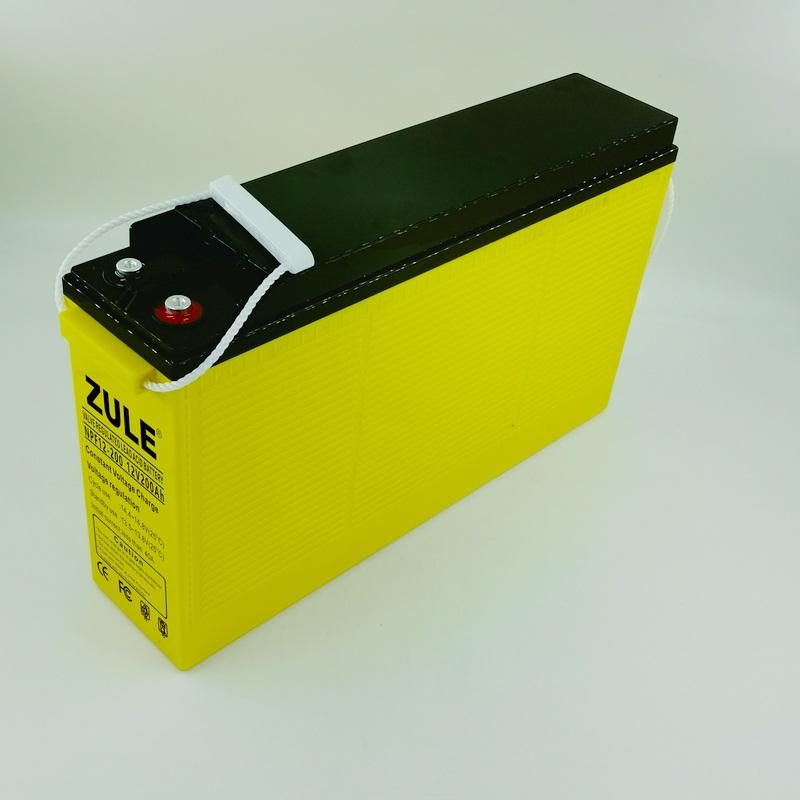 Batería AGM del terminal frontal de 12V 200AH para almacenamiento de energía solar / UPS / energía de respaldo