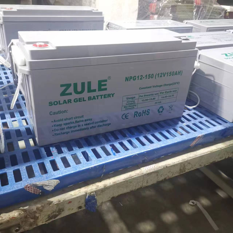 Los sistemas solares fuera de la red almacenan baterías 12V150Ah batería de gel estable y segura de alta calidad energía de almacenamiento de energía para el hogar