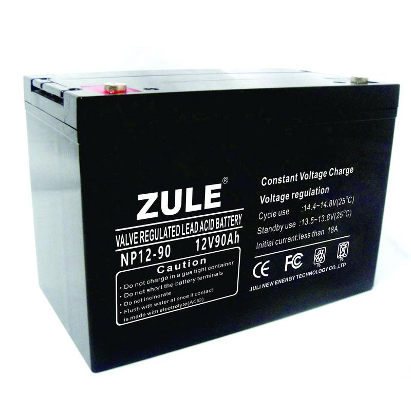 La batería de alta capacidad 12V90Ah 12v sube la batería agm