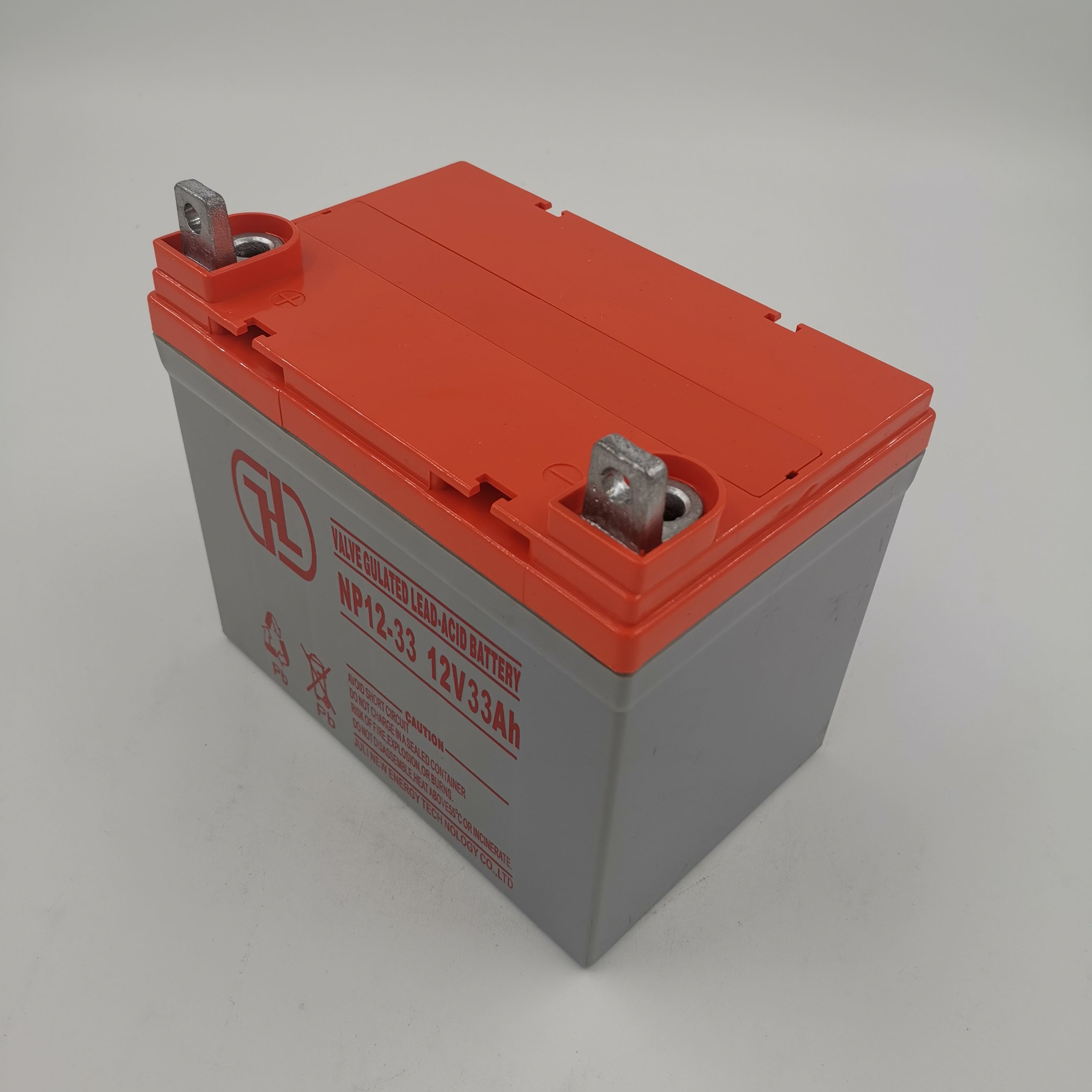 China fabricó la batería durable 12V33Ah ups de las baterías recargables 24v