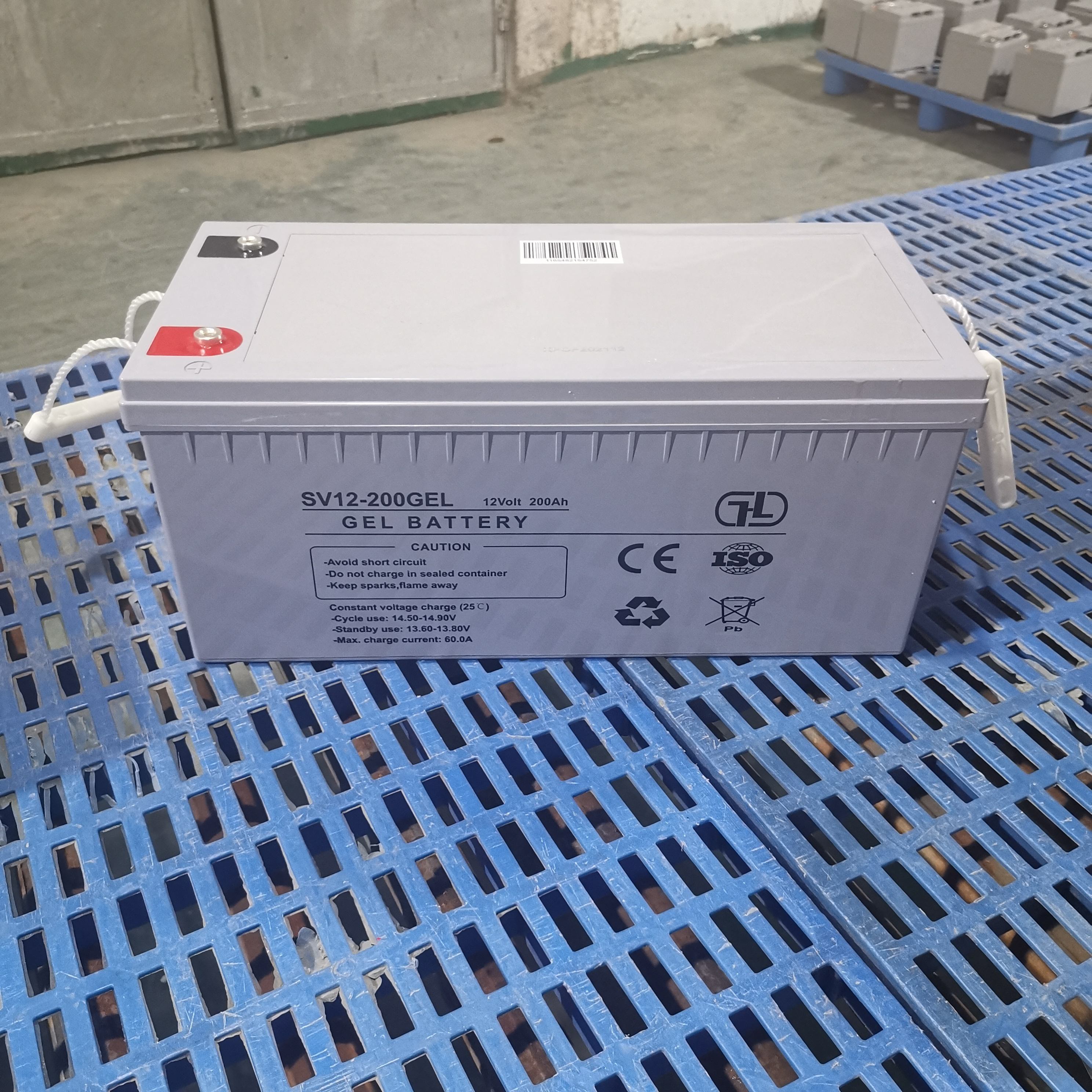 Fabricante de venta directa de batería de gel de ciclo profundo 12V200ah para sistema de almacenamiento de energía solar y energía de respaldo