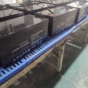 Batería de almacenamiento de energía UPS de plomo de alto rendimiento 12V 200Ah, fuente de alimentación de respaldo sin mantenimiento
