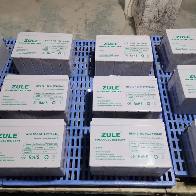 Batería de plomo de carga solar del GEL de la batería 12v 100Ah AGM con ciclo profundo