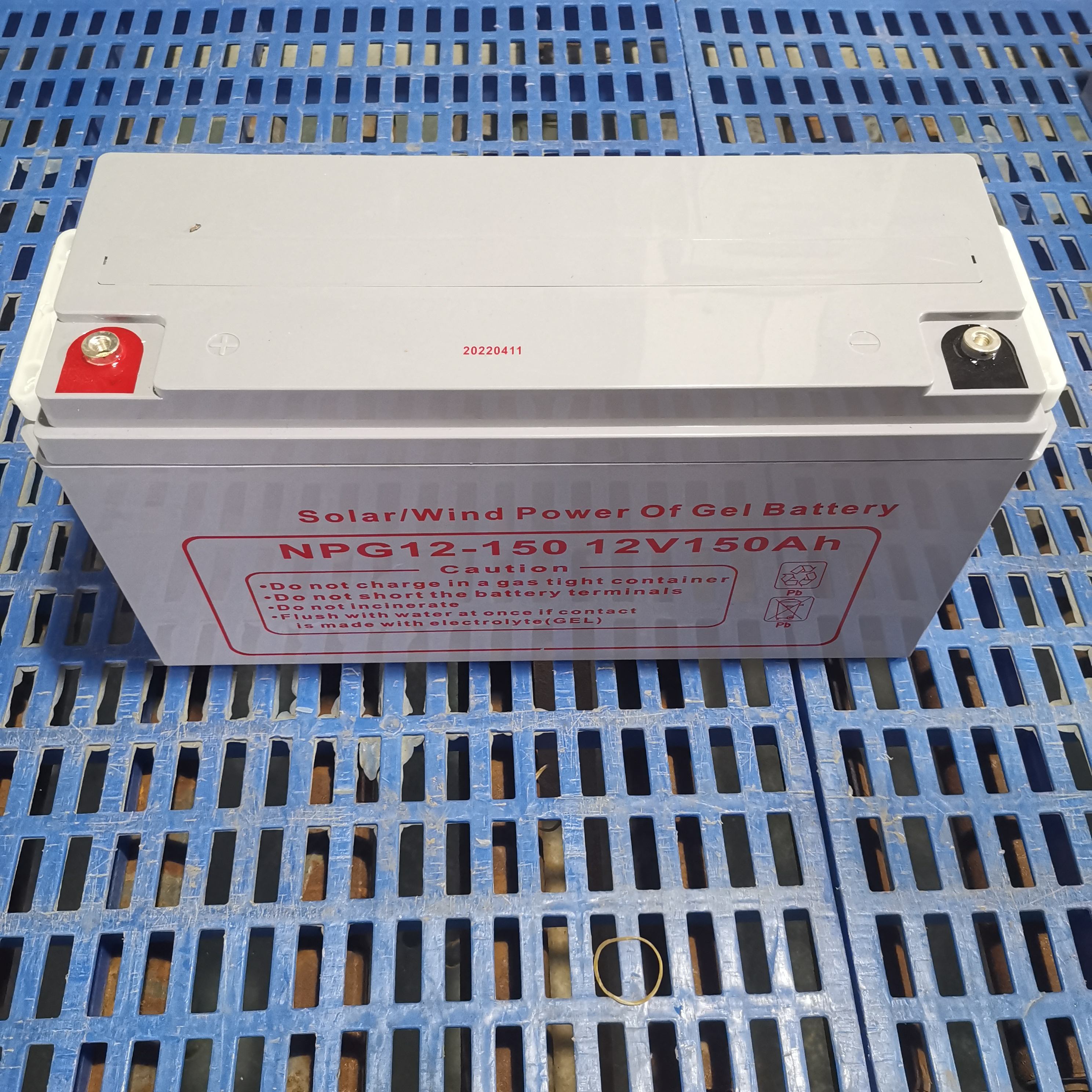 Batería al aire libre de la batería del panel solar de la batería del gel 12V150Ah de la fábrica al por mayor