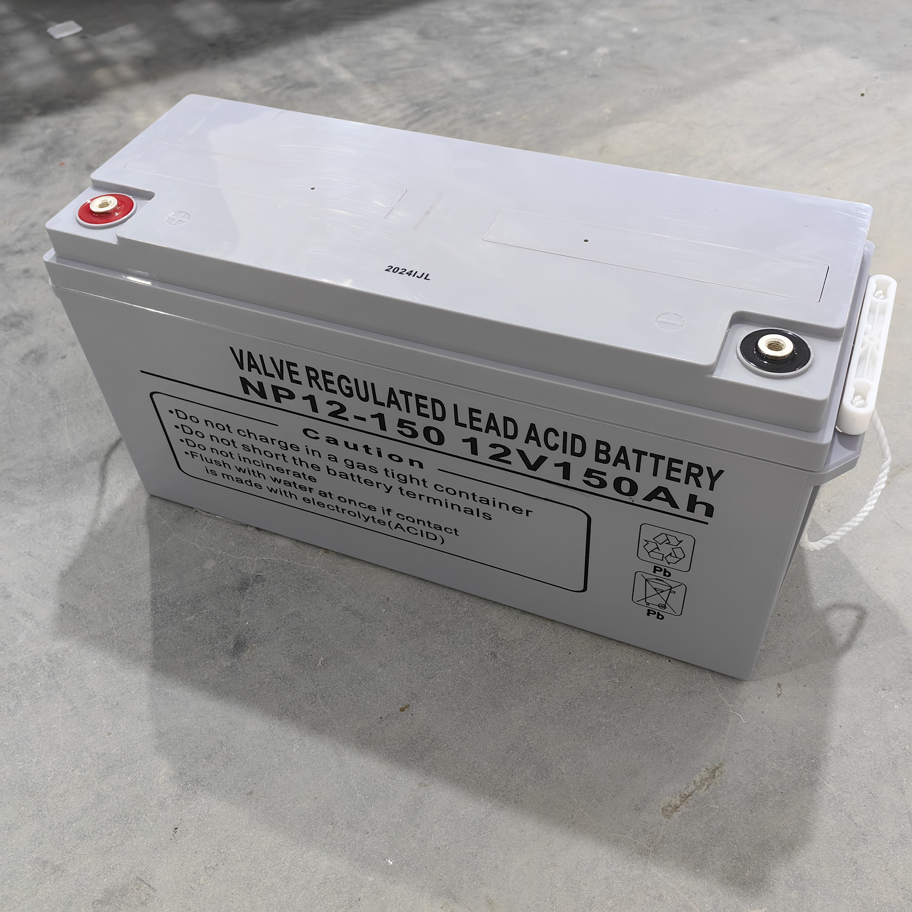 La batería especial de almacenamiento de energía de plomo-ácido del sistema UPS para la nueva batería del Sistema Solar 12V150Ah está llena de energía
