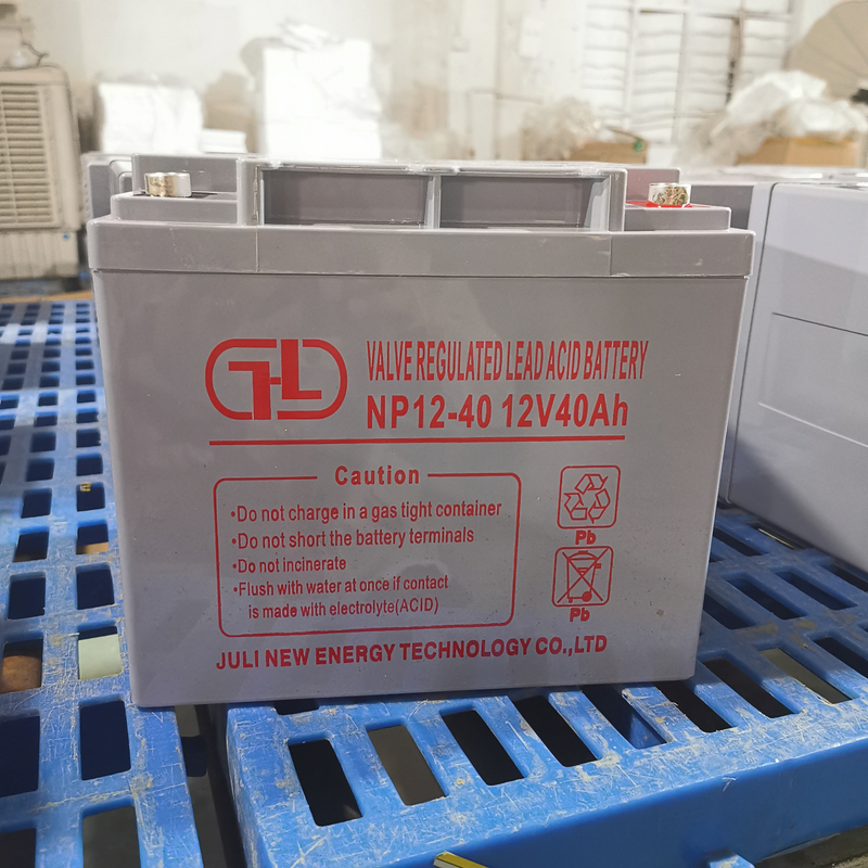 batería de almacenamiento de plomo recargable regulada por válvula de 12V 40AH UPS para energía de respaldo