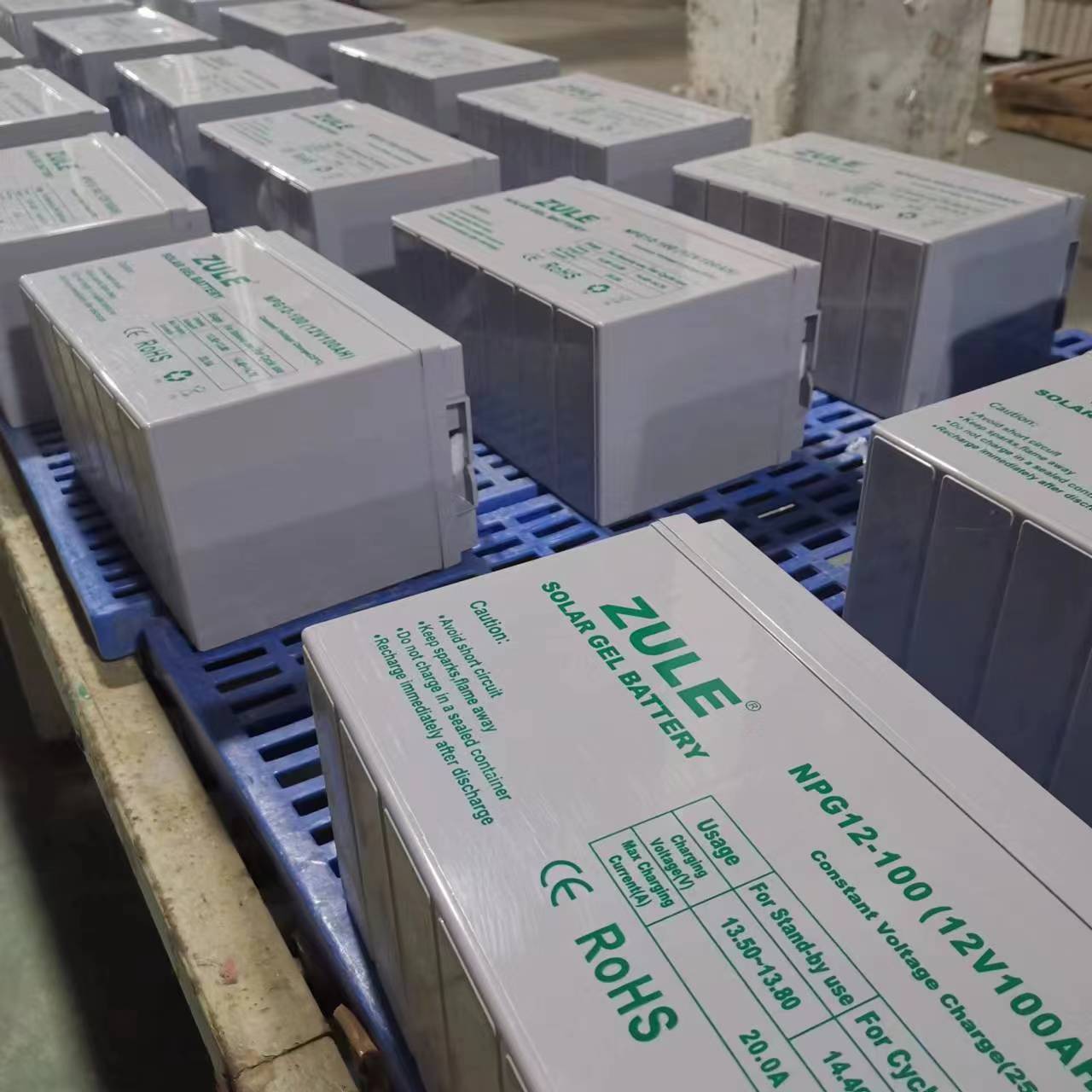 Batería de plomo de carga solar del GEL de la batería 12v 100Ah AGM con ciclo profundo