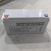 Batería AGM 12v150AH a prueba de explosiones y fugas sin mantenimiento para sistemas de suministro de energía ininterrumpida