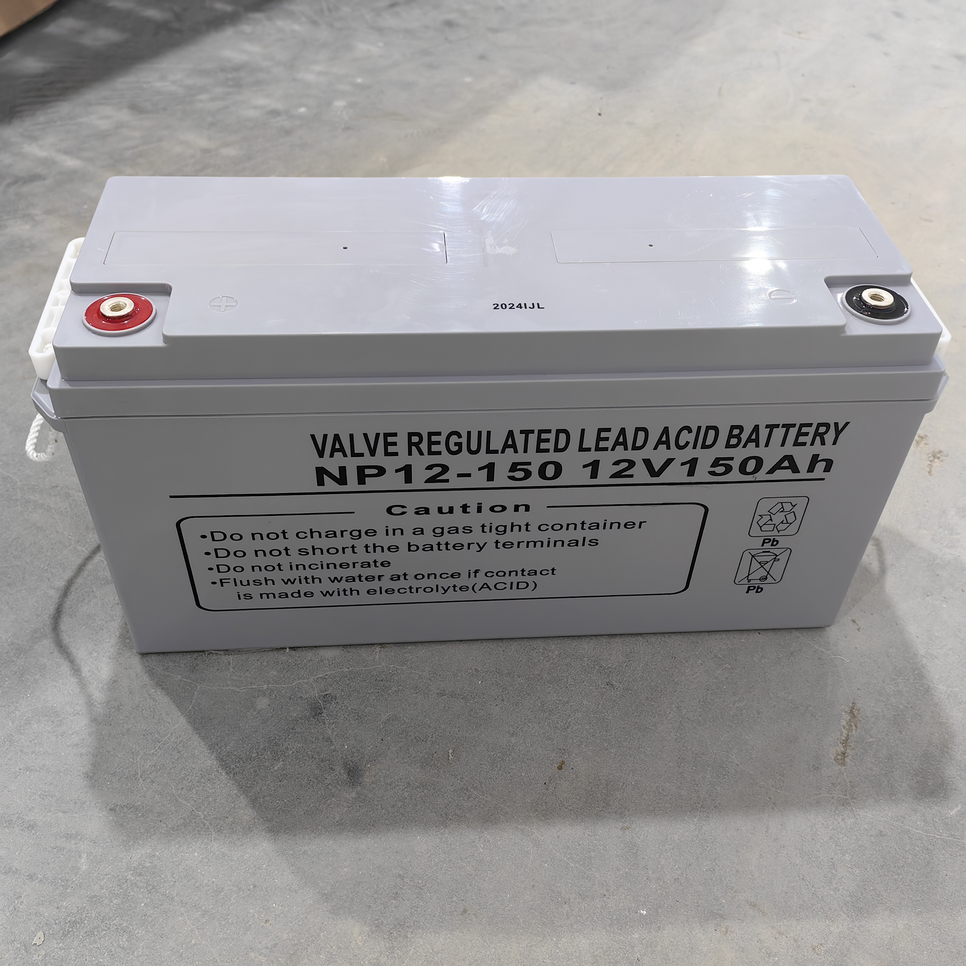 La batería especial de almacenamiento de energía de plomo-ácido del sistema UPS para la nueva batería del Sistema Solar 12V150Ah está llena de energía