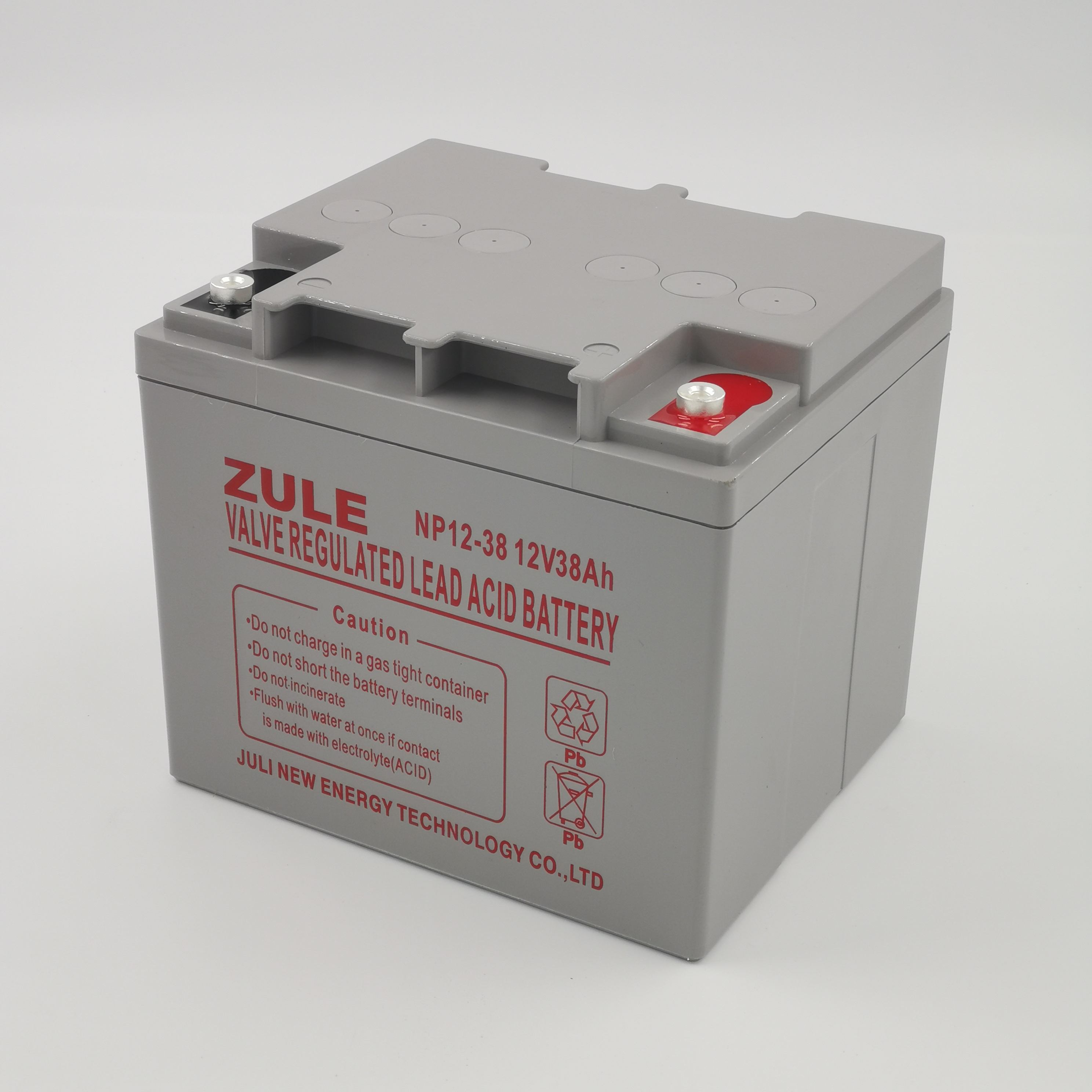 Precio barato, buena calidad, batería de plomo sellada 12V38Ah con respaldo de energía