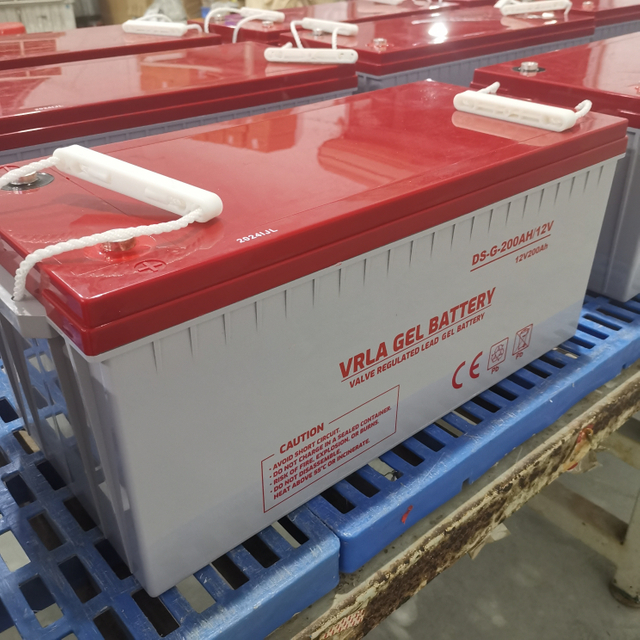 Uso de plomo-ácido de alta calidad de la electricidad del hogar de las baterías 12v200AH del gel sin necesidad de mantenimiento