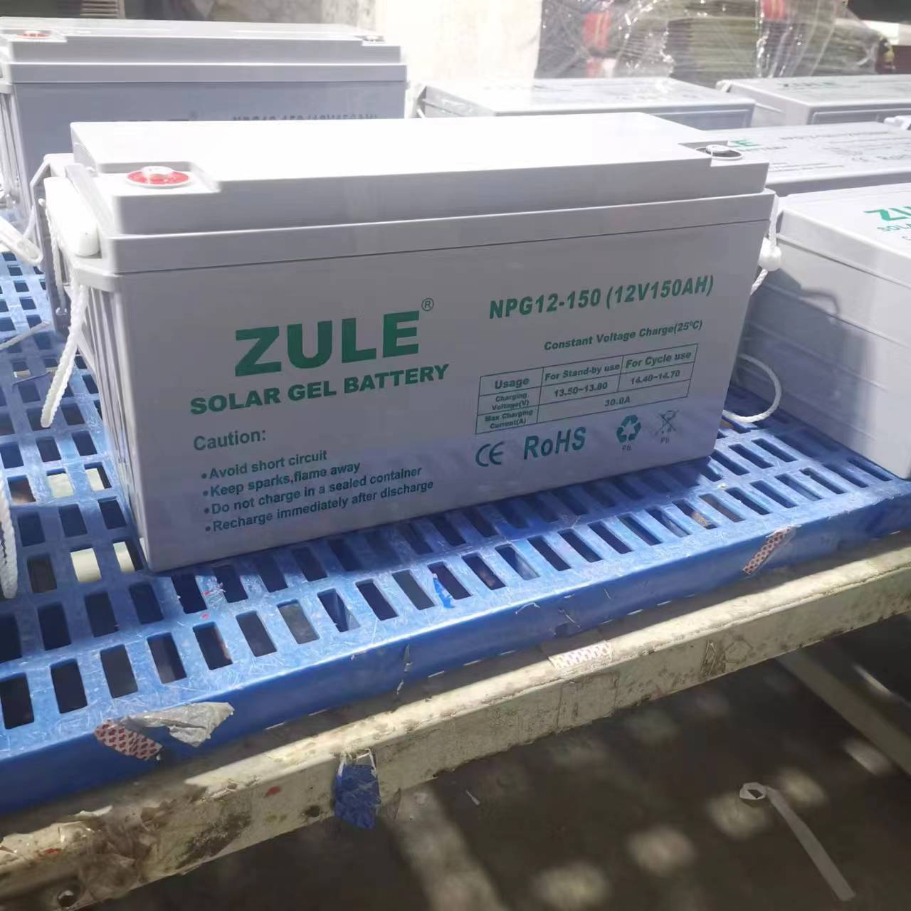12V 150AH Batería coloidal solar: almacenamiento de energía confiable para sistemas solares y aplicaciones de respaldo
