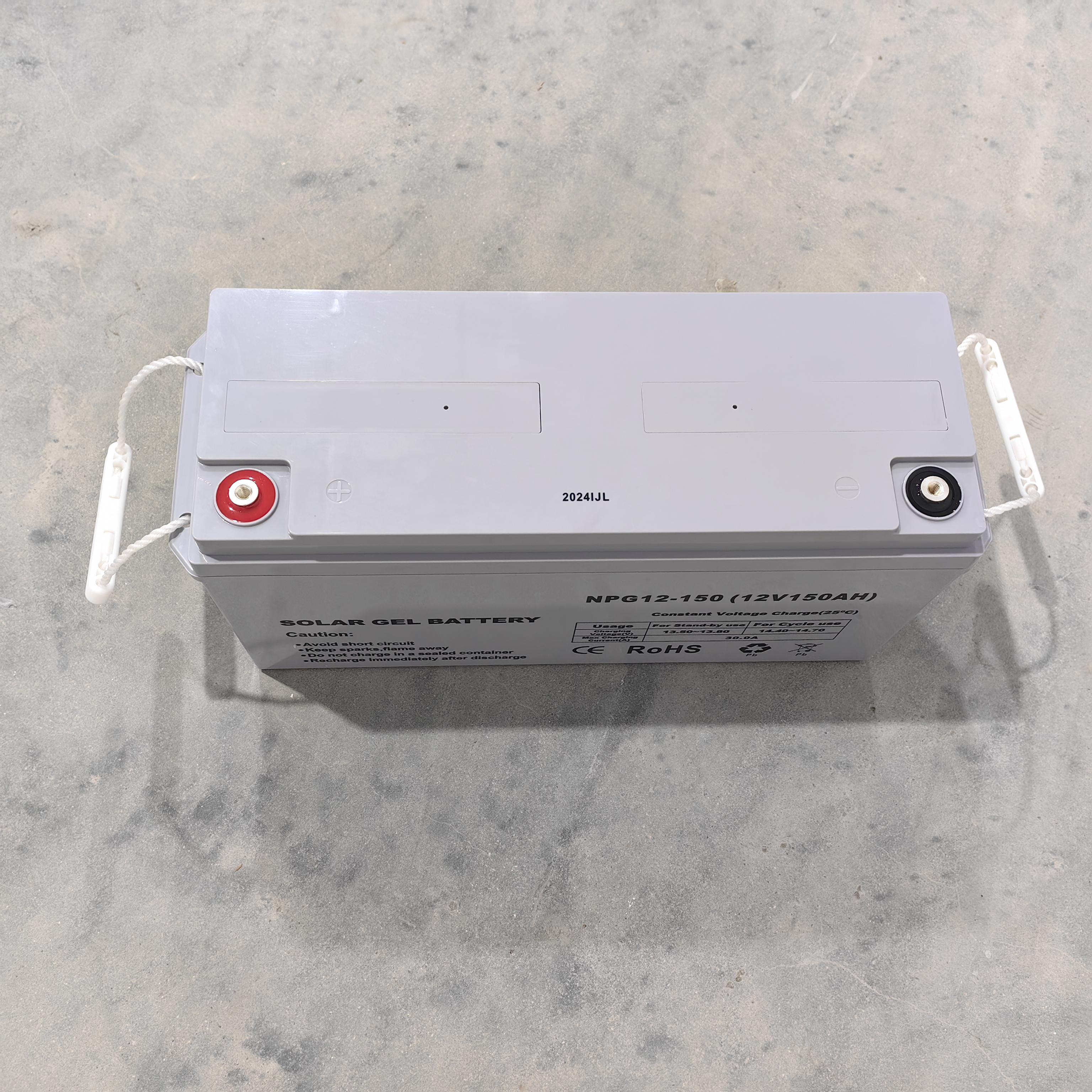 Batería de plomo-ACID regulado por válvula de 12V 150AH (VRLA) para aplicaciones solares fuera de la red