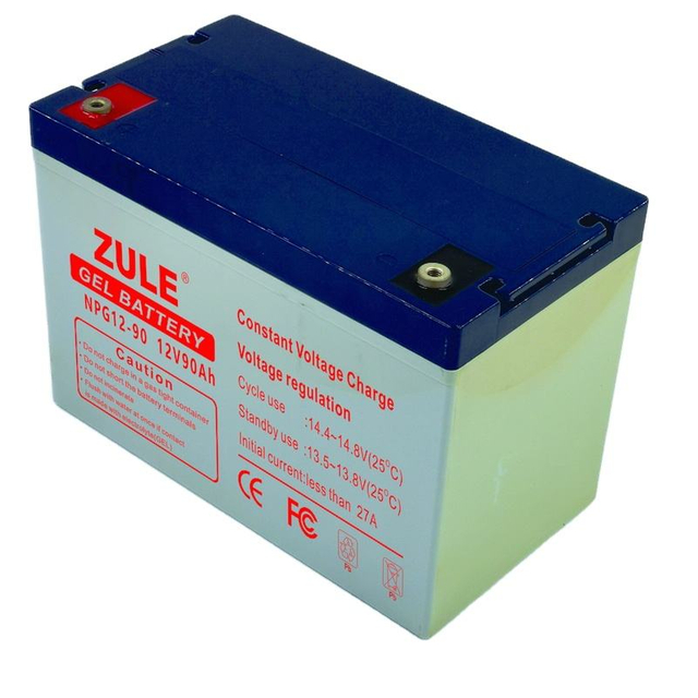 Baterías eléctricas de la batería de gel de la batería de almacenamiento de energía solar del precio barato 12V90Ah de China