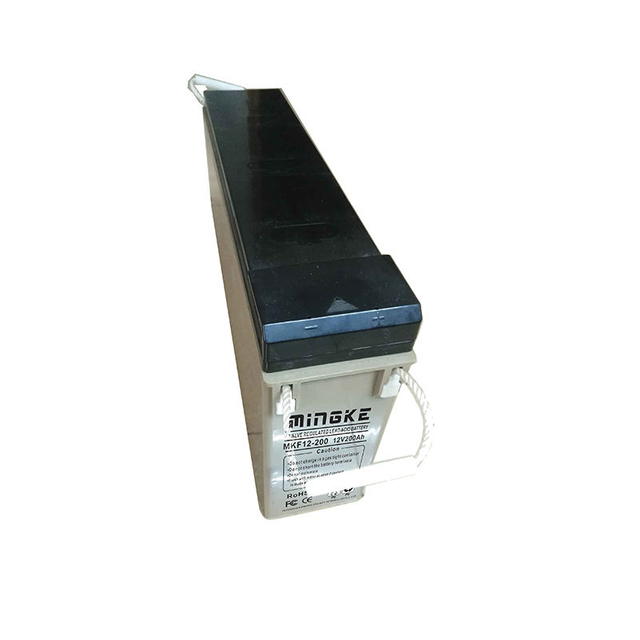 Batería AGM del terminal frontal de 12V 200AH para almacenamiento de energía solar / UPS / energía de respaldo