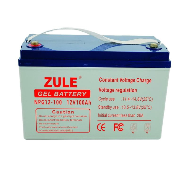 Batería de alto voltaje profesional de la batería del gel de la batería del panel solar del proveedor 12v100ah del OEM