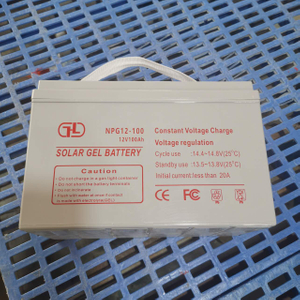 Batería solar recargable solar del gel de la batería 12v100ah de Vrla del funcionamiento excelente de la seguridad