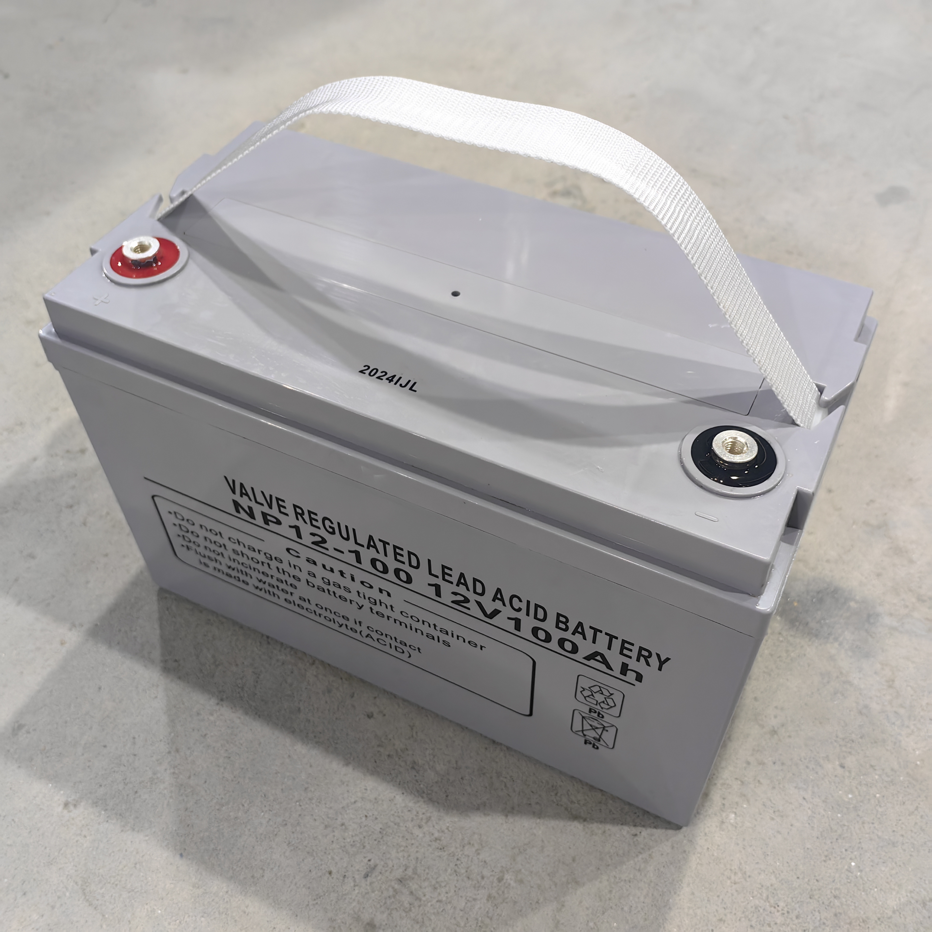 La fábrica produce baterías de almacenamiento UPS seguras y duraderas12V100AH Batería de plomo-ACID sin mantenimiento