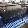 Batería de plomo solar recargable sin mantenimiento eficiente 12v200AH para sistema de energía solar