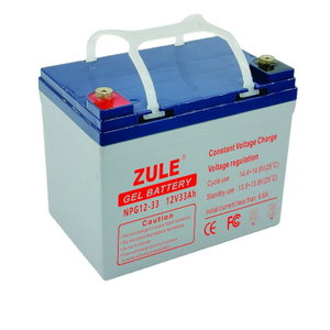 Buena calidad Batería de almacenamiento de energía para el hogar de 12V33Ah, batería de gel