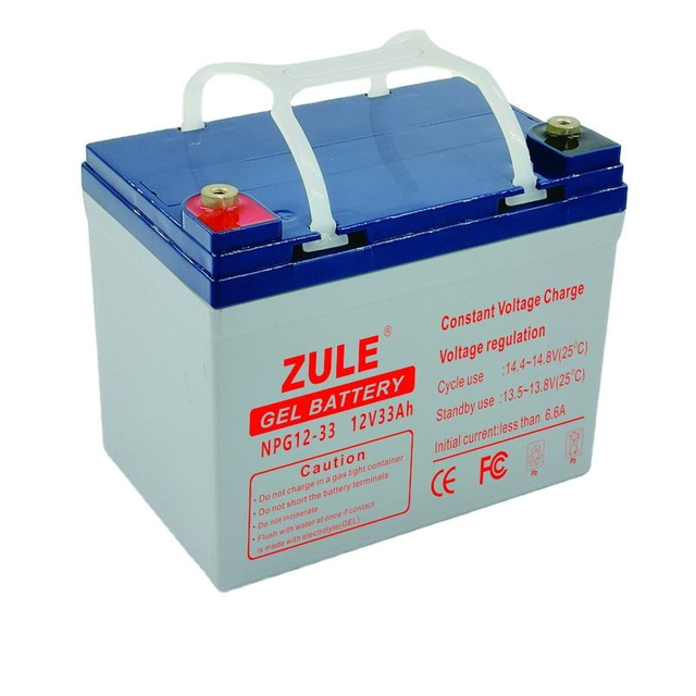 Buena calidad Batería de almacenamiento de energía para el hogar de 12V33Ah, batería de gel