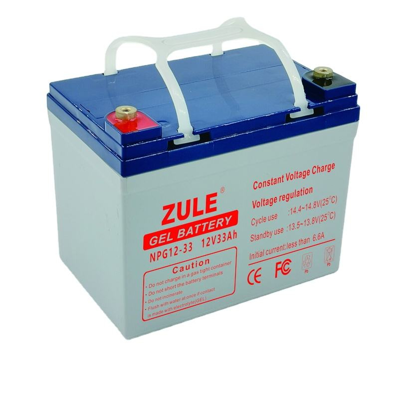 Buena calidad Batería de almacenamiento de energía para el hogar de 12V33Ah, batería de gel