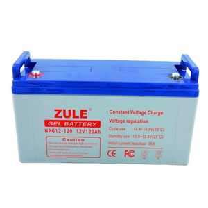 Batería solar del agm de las baterías recargables de la batería del gel del punto de apoyo 12V120Ah del proveedor de China